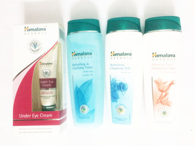 Himalaya under eye cream,refreshing clarifying toner, refreshing cleansing milk,face lotion(Set of)
Himalaya under eye cream,refreshing clarifying toner, refreshing cleansing milk,face lotion(Set of)