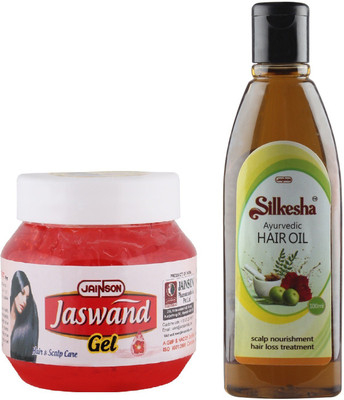 Jainson Jaswand Gel + Ayurvedic Hair Oil(Set of 2)