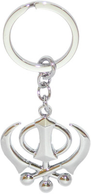 Aura Full Metal Imported Khanda Key Chain