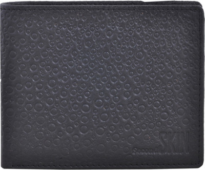 Second Skin Men Black Genuine Leather Wallet(10 Card Slots) 
Second Skin Men Black Genuine Leather Wallet(10 Card Slots)