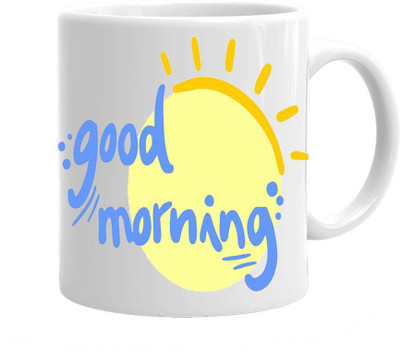 Maison N Mode Gud Morng Sun Coffee Ceramic Mug(330 ml), Multicolor 
Maison N Mode Gud Morng Sun Coffee Ceramic Mug(330 ml), Multicolor