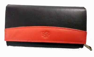 R and A Girls Black Genuine Leather Wallet(7 Card Slots)
R and A Girls Black Genuine Leather Wallet(7 Card Slots)