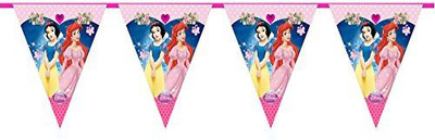 PARTY PROPZ PRINCESS THEME PENANT BANNER 8FT Pennant Banner(8 ft, Pack of 1)