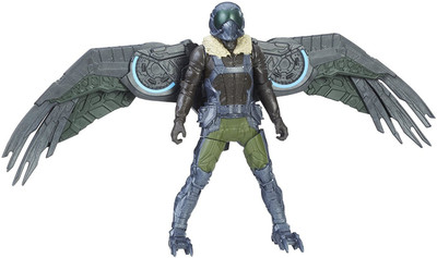 Hasbro Marvel Spider-Man Spider Man Homecoming Feature Vulture Figure,(6 Inch)(Multicolor)