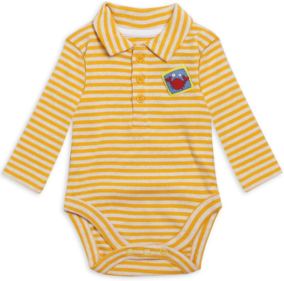 FS Mini Klub Baby Boys Multicolor Bodysuit, Yellow striper 
FS Mini Klub Baby Boys Multicolor Bodysuit, Yellow striper