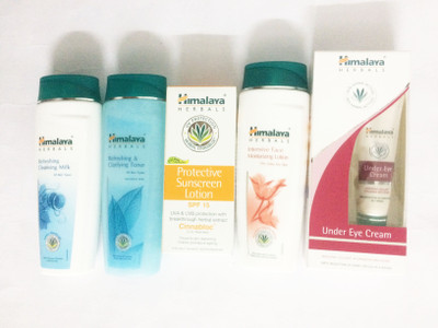Himalaya refreshing milk, refreshing clarfying toner, under eye cream, face lotion, sunscreen lotion(Set of)
Himalaya refreshing milk, refreshing clarfying toner, under eye cream, face lotion, sunscreen lotion(Set of)