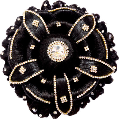 Mansiyaorange Latest Exclusive Artificial Hair/Hair Extension Collection Bun Clip(Black)
Mansiyaorange Latest Exclusive Artificial Hair/Hair Extension Collection Bun Clip(Black)
