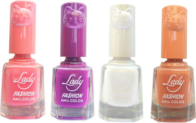 Lady Fashion Colour Cap Insta Dry Nail polish (Evergreen Colours) Pink,Purple,White,Brown(Pack of 4)
Lady Fashion Colour Cap Insta Dry Nail polish (Evergreen Colours) Pink,Purple,White,Brown(Pack of 4)