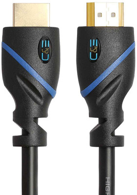 C&E TV-out Cable HDMI Cable (20 Feet) with Ethernet Supports 1.4 28AWG, 3D and Audio Return, UltraHD Cable, (1 Pack)(Black, For TV, 6.096 m)
C&E TV-out Cable HDMI Cable (20 Feet) with Ethernet Supports 1.4 28AWG, 3D and Audio Return, UltraHD Cable, (1 Pack)(Black, For TV, 6.096 m)
