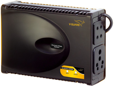 V-Guard VG Crystal Supreme With Digital Display for TV Up To 32 Inch (2 Amps) Voltage Stabilizer(Black)
V-Guard VG Crystal Supreme With Digital Display for TV Up To 32 Inch (2 Amps) Voltage Stabilizer(Black)
