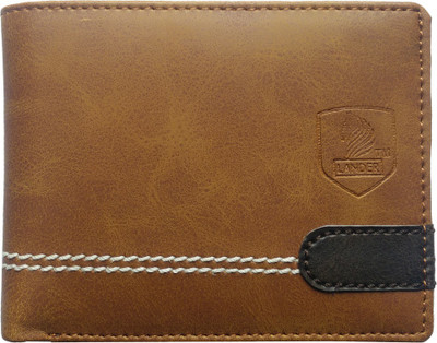 LANDER Men Tan Artificial Leather Wallet(6 Card Slots)