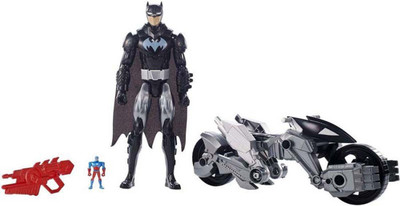 ENTERTAINMENTSTORE DC Comics Justice League Action Batman & Transforming Batcycle(Black)
ENTERTAINMENTSTORE DC Comics Justice League Action Batman & Transforming Batcycle(Black)