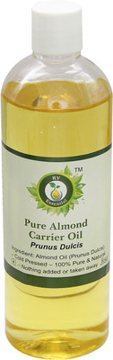 R V Essential Pure Almond Carrier Oil- Prunus Dulcis (100% Pure and Natural Cold Pressed)(100 ml)
R V Essential Pure Almond Carrier Oil- Prunus Dulcis (100% Pure and Natural Cold Pressed)(100 ml)