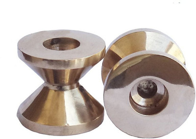 Almos Bike Handle End Bike Handlebar Weights(2 Golden)