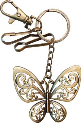 Oyedeal Butterfly Locking Key Chain(Multicolor)