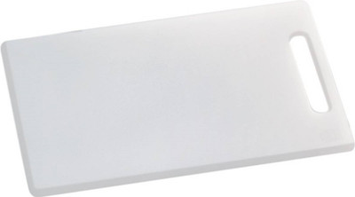 Bruzone Solid Plastic Cutting Board(White Pack of 1)
