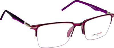 David Blake Half Rim Wayfarer Frame(50 mm