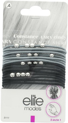 Elite Models Elite Models Fashion Hair Elastic Bands - Silver Hair Accessory Set(Silver)
Elite Models Elite Models Fashion Hair Elastic Bands - Silver Hair Accessory Set(Silver)