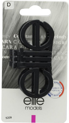 Elite Models Elite Models Claw Hair Clip (Made in France) - Black Hair Accessory Set(Black)
Elite Models Elite Models Claw Hair Clip (Made in France) - Black Hair Accessory Set(Black)