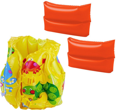 Golddust ArmBand with Swim life jacket for 3-6 Year Child for 3-6 Year Child Swimming Kit
Golddust ArmBand with Swim life jacket for 3-6 Year Child for 3-6 Year Child Swimming Kit