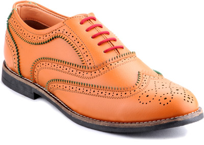 Zebra Men's Extra Strong and Double Coated Genuine Leather Brogue Shoes Lace Up For Men(Tan
Zebra Men's Extra Strong and Double Coated Genuine Leather Brogue Shoes Lace Up For Men(Tan