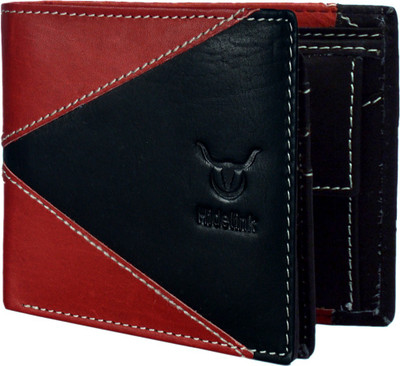 Hidelink Men Multicolor Genuine Leather Wallet(8 Card Slots), Black & reddish brown
Hidelink Men Multicolor Genuine Leather Wallet(8 Card Slots), Black & reddish brown