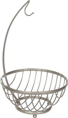 Howards Fruit Bowl with Banana Hang Stainless Steel Fruit & Vegetable Basket(Steel)
Howards Fruit Bowl with Banana Hang Stainless Steel Fruit & Vegetable Basket(Steel)
