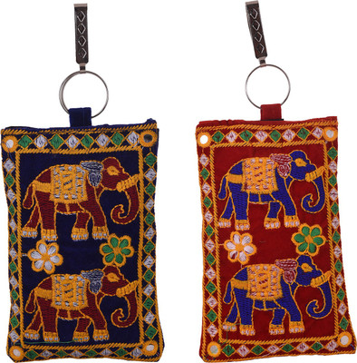 Craft Trade Fabric Embroidered Work Velcro Multicolor Mobile Pouch Pouch(Multicolor, Brown), Brown;multicolor
Craft Trade Fabric Embroidered Work Velcro Multicolor Mobile Pouch Pouch(Multicolor, Brown), Brown;multicolor