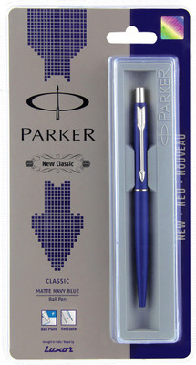 Parker CLASSIC MATT NAVY BLUE CT Ball Pen(Pack of 2)