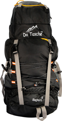 Da Tasche New Safari 60L BK Rucksack - 60 L(Black)
