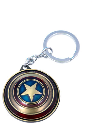 Model KC- 11 The Avengers Captain America Sheild Rotating Disc Matt Metal Key Chain
Model KC- 11 The Avengers Captain America Sheild Rotating Disc Matt Metal Key Chain