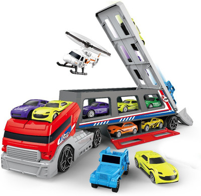 Toys Bhoomi Giant Transport Car Long Haul Carrier Truck for Boys & Girls Stores Upto 22 Vehicles(Multicolor)
Toys Bhoomi Giant Transport Car Long Haul Carrier Truck for Boys & Girls Stores Upto 22 Vehicles(Multicolor)