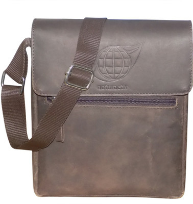 Kan Hunter Leather Travel Messenger Bag/Travel Pouch/Sling Bag for Men & Women Small Travel Bag - Medium(Brown)
Kan Hunter Leather Travel Messenger Bag/Travel Pouch/Sling Bag for Men & Women Small Travel Bag - Medium(Brown)