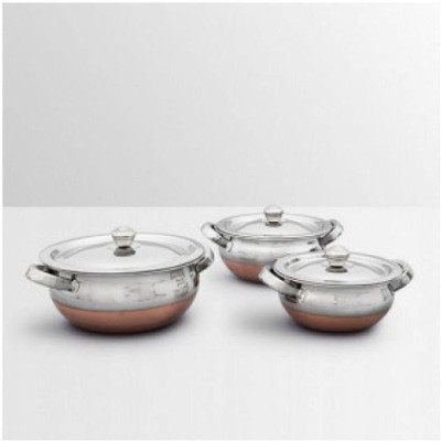Little Kitchen Handi Set of 3 -003 Handi 1.5 L(Stainless Steel, Non-stick, Induction Bottom)
Little Kitchen Handi Set of 3 -003 Handi 1.5 L(Stainless Steel, Non-stick, Induction Bottom)