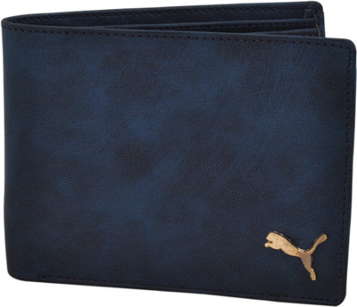 ALTON Men Blue Artificial Leather Wallet(6 Card Slots), Multi
