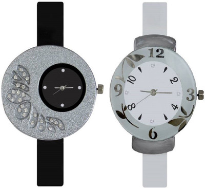 LEBENSZEIT NEW BEAUTIFUL DIAMOND BLACK LEAF PRINT WHITE FASHION COMBO FOR YOUR STYLE Watch - For Women
LEBENSZEIT NEW BEAUTIFUL DIAMOND BLACK LEAF PRINT WHITE FASHION COMBO FOR YOUR STYLE Watch - For Women