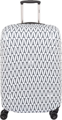 Delsey Suitcase Cover Travel Necessities Luggage Cover(Medium Large, White)