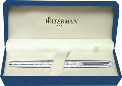 Waterman Hemisphere Dlx Metal CT (Medium Nib) Fountain Pen