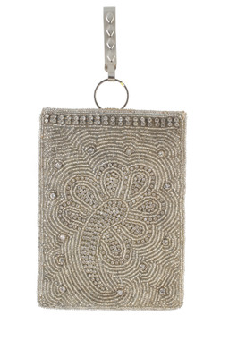 Vama Fashions Mobile Pouch for Women/girls to carry phone,cards&other Stuff. Potli(Silver)
Vama Fashions Mobile Pouch for Women/girls to carry phone,cards&other Stuff. Potli(Silver)