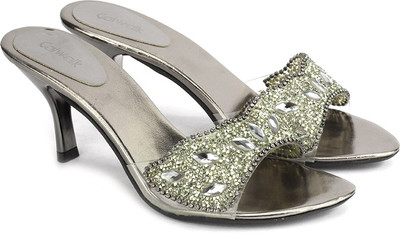 Catwalk Women GUN METAL Heels