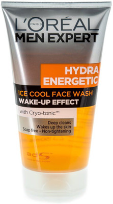 L'Oreal Paris Men expert Hydra energetic ice cool wake up effect Face Wash(149 ml)
L'Oreal Paris Men expert Hydra energetic ice cool wake up effect Face Wash(149 ml)
