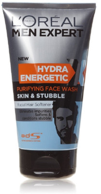 L'Oreal Paris Men Expert Hydra Energetic Skin & Stubble Purifying Face Wash(149 g)
L'Oreal Paris Men Expert Hydra Energetic Skin & Stubble Purifying Face Wash(149 g)
