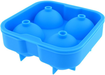Hn'K Blue Silicone Ice Ball Maker(Pack of 1)