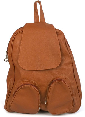 Rapidcostore Girls Casual Brown Leatherette Sling Bag