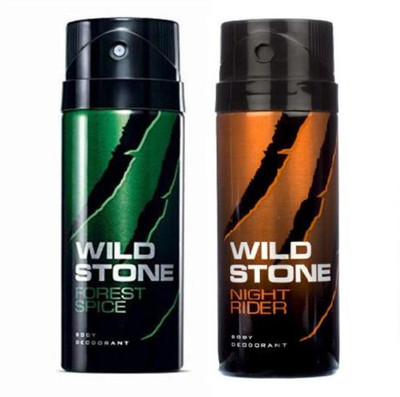 Wild Stone Forest Spice And Night Rider Combo Pack 2 (150 ML) Deodorant Spray - For Men(300 ml, Pack of 2)
Wild Stone Forest Spice And Night Rider Combo Pack 2 (150 ML) Deodorant Spray - For Men(300 ml, Pack of 2)