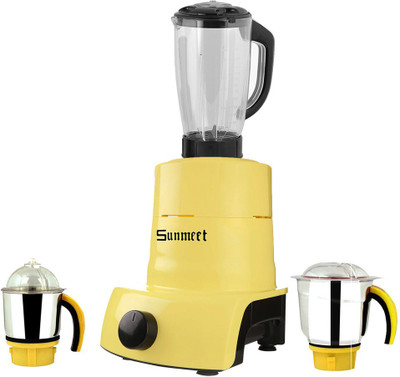 Sunmeet ABS Plastic YPMG17_562MA 750 W Juicer Mixer Grinder(Yellow, 3 Jars)
Sunmeet ABS Plastic YPMG17_562MA 750 W Juicer Mixer Grinder(Yellow, 3 Jars)