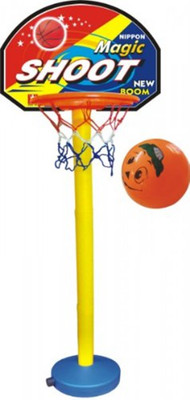 kts Khalsa toys and sales Basket ball kit Adjustable with Stand for kids play playing hanging board