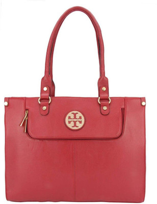 Bulls Hide Women Casual Pink Genuine Leather Hand-held Bag