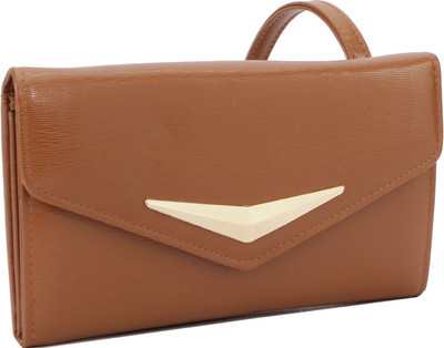 Addons Women Casual Tan PU Sling Bag