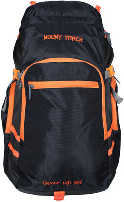 Mount Track Gear Up Hiking 1 Rucksack(Black, Backpack)